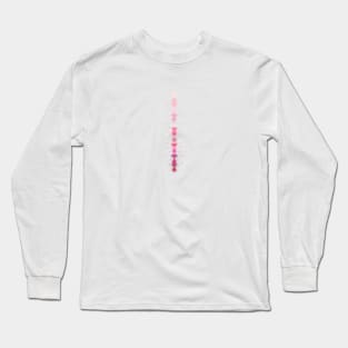 Pink Paint Staint Long Sleeve T-Shirt